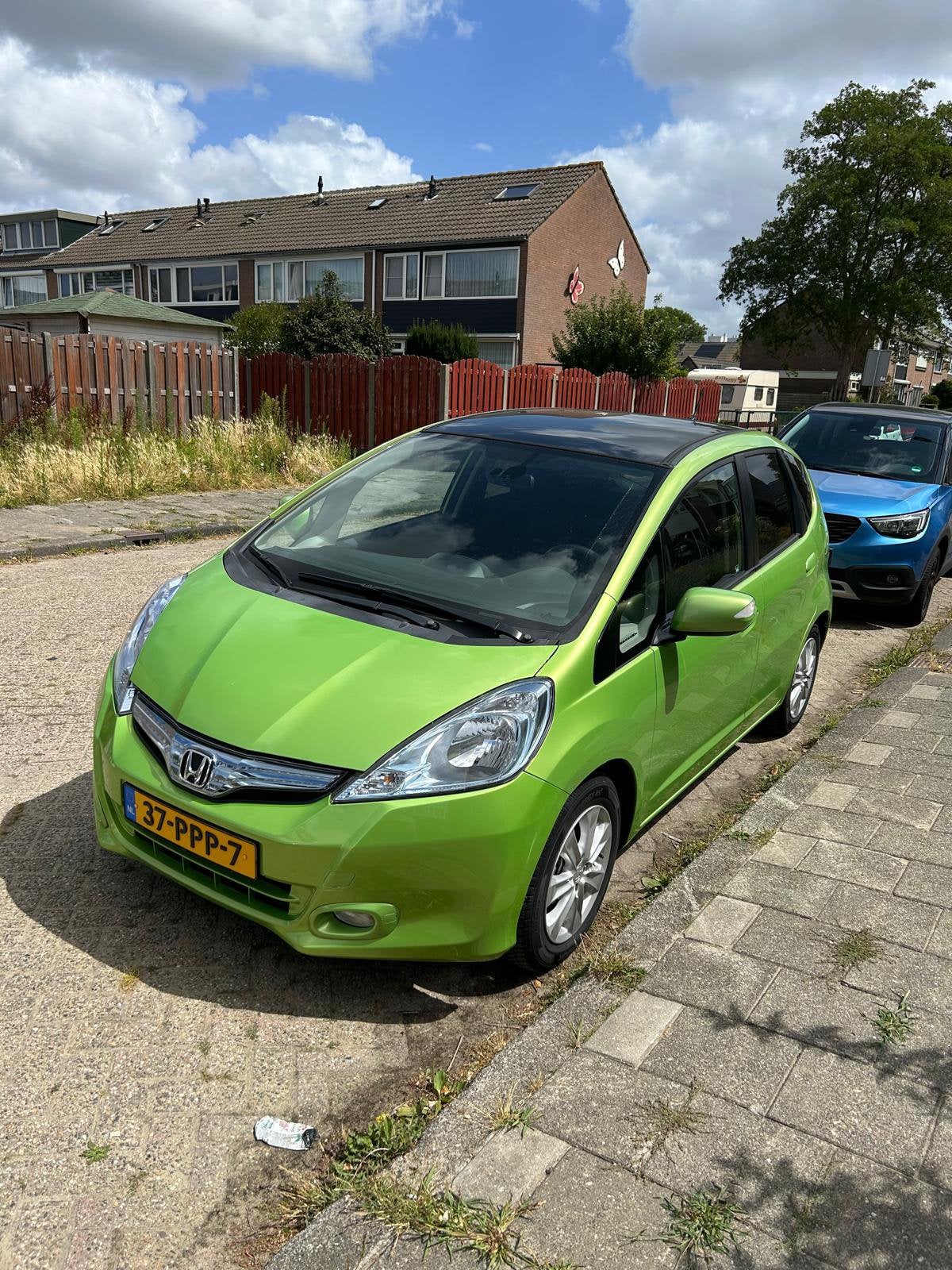 Honda Jazz Hybrid | 2011 | 146.000 km | Dealeronderhouden, Auto's, Euro 5, 40 €/maand, Zwart, 4 cilinders