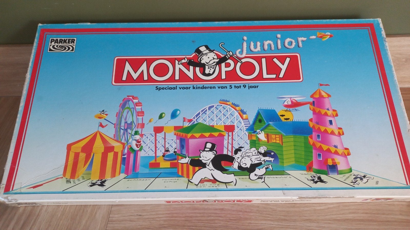 Monopoly Junior Bordspel, Een of twee spelers, Ophalen of Verzenden, Gebruikt, Parker