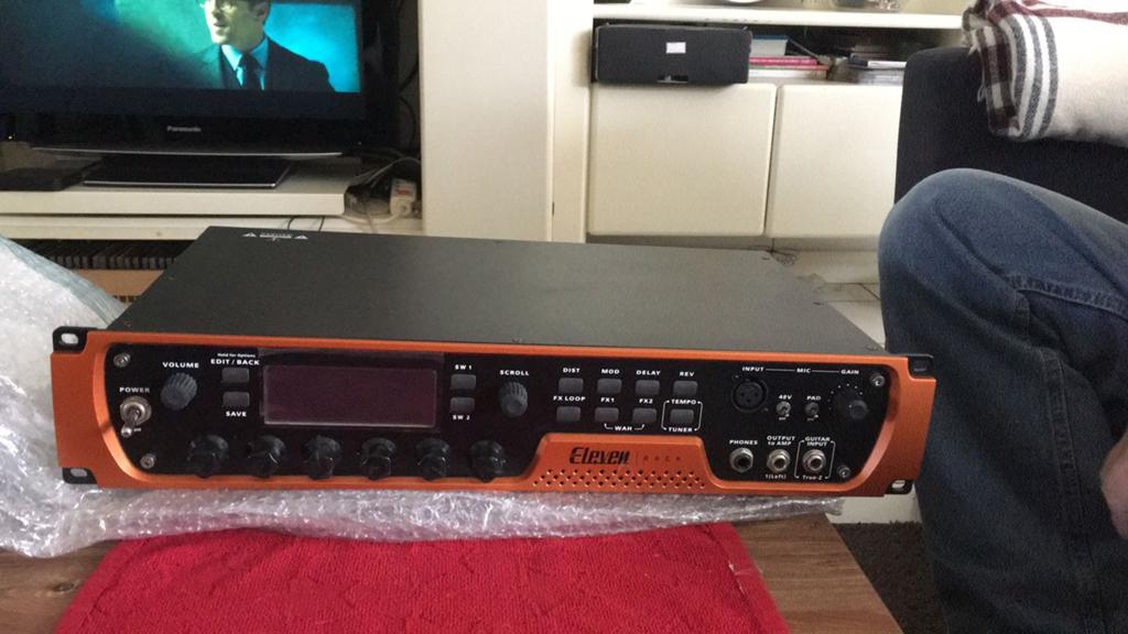 Eleven rack - multi effect pedal, mijn backup versie, Muziek en Instrumenten, Ophalen of Verzenden, Zo goed als nieuw, Delay of Echo