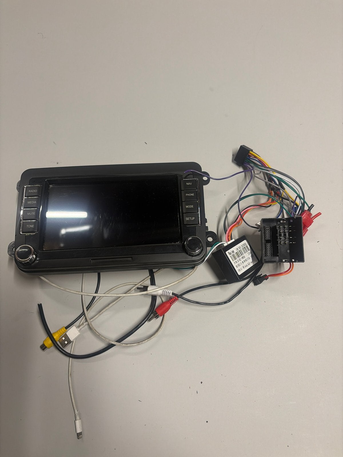 Autoradio Volkswagen Polo 6R - Android 10 Navigatie, Ophalen of Verzenden, Gebruikt