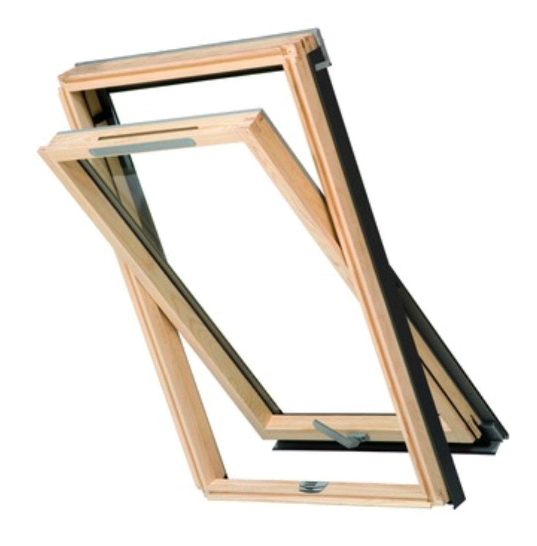 Dakraam RoofLITE 78x98cm HR++ glas - NIEUW - Geen Velux dakr, Ophalen of Verzenden, Nieuw