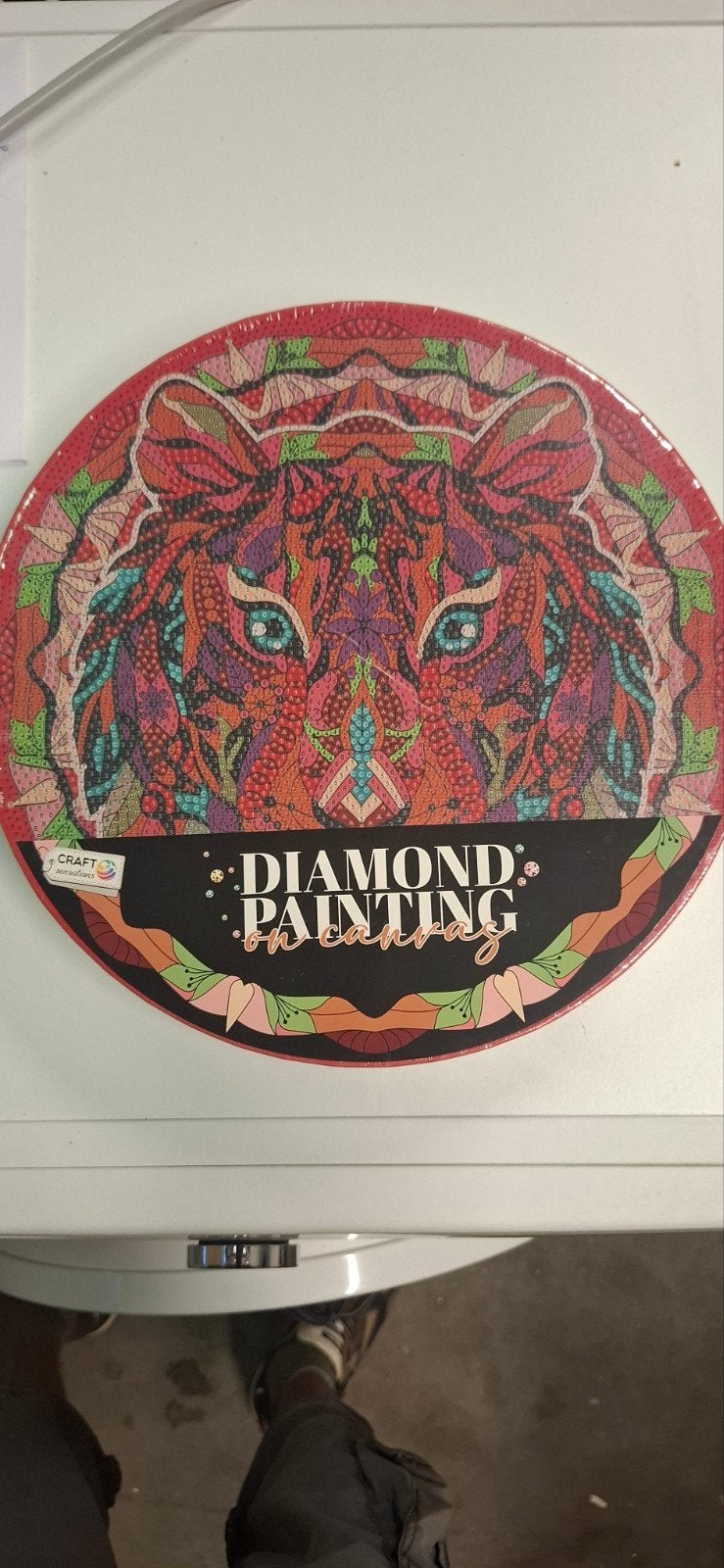 8x Diamond Painting Volwassenen - Vlinder, Tijger, Mandala's, Nieuw, Ophalen of Verzenden, 5521 RK, The Netherlands, Creative Craft Group