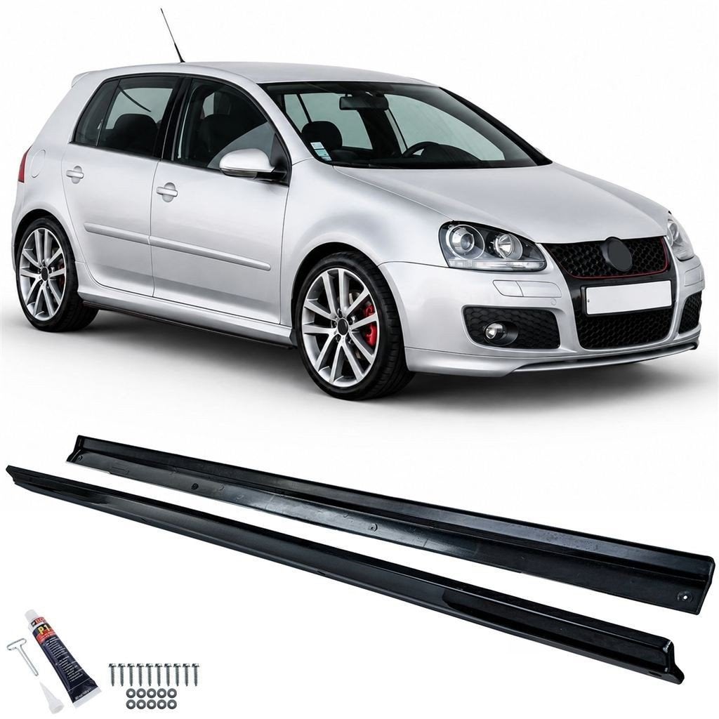 Side Skirts Diffusers Voor Volkswagen Golf 5 Glans Zwart, Verzenden, Automotive Parts, A.parts@hotmail.nl, Trasmolenlaan 12 3447 GZ Woerden