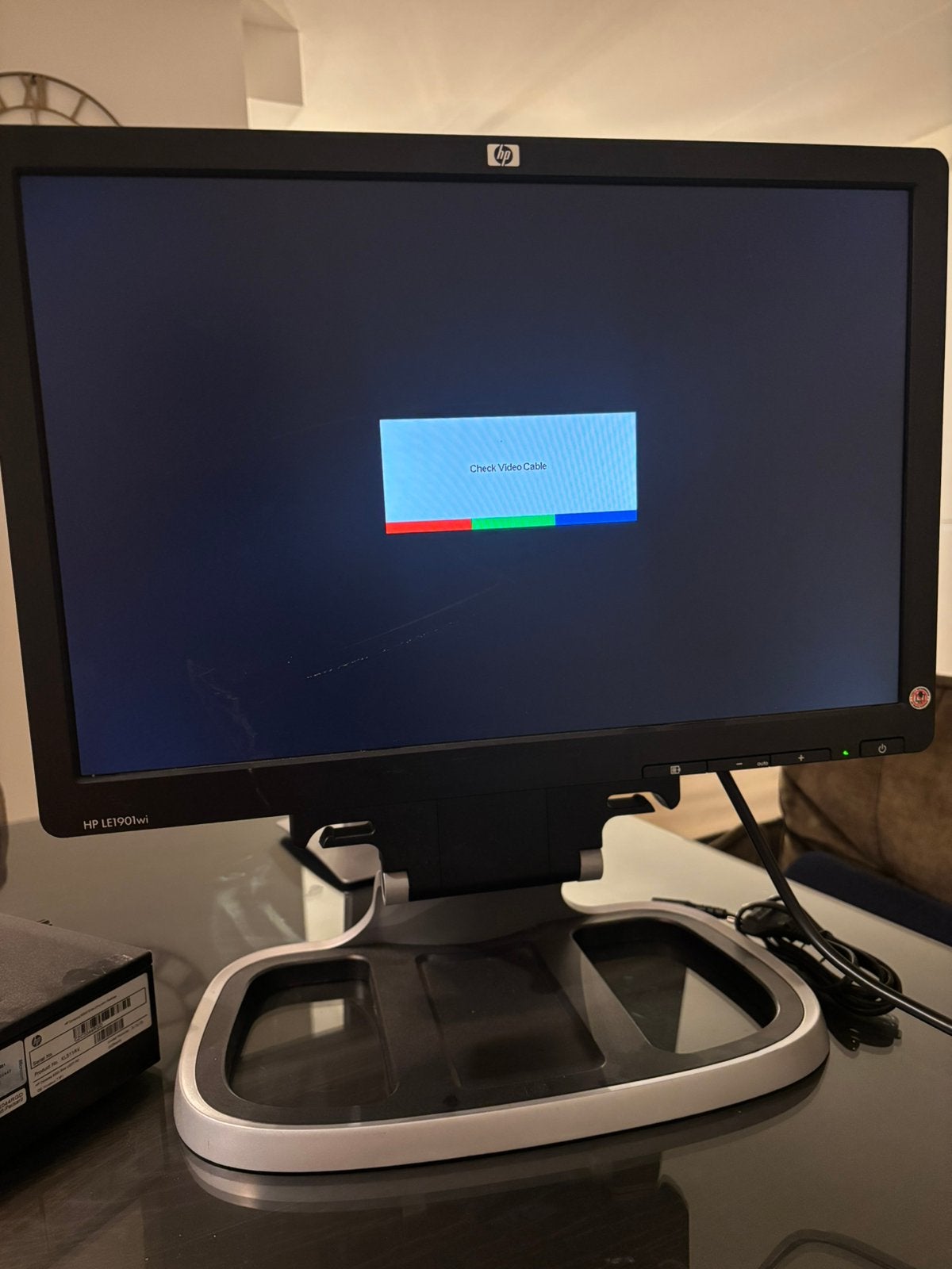 HP monitor LE1901wi, Computers en Software, Ophalen of Verzenden, Gebruikt, Overige resoluties, 101 t/m 150 Hz