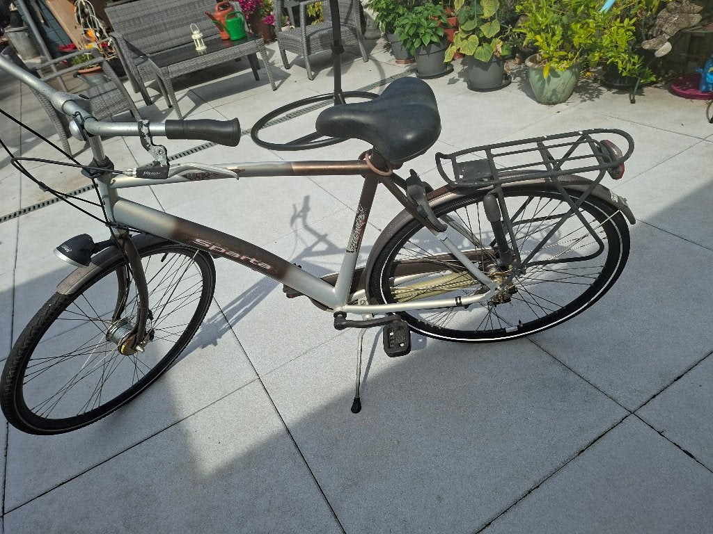 Herenfiets, Ophalen, Sparta, Gebruikt, 61 tot 65 cm