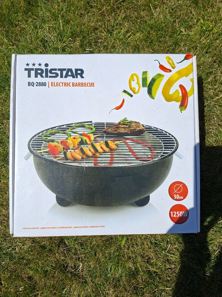 Tristar BQ-2880 Elektrische Barbecue - Nieuw in doos, Tuin en Terras, Elektrische barbecues, Ophalen of Verzenden, Nieuw, Tristar