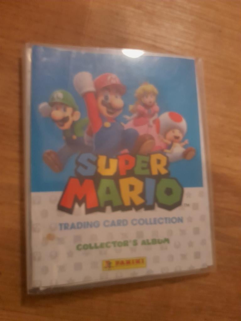 Super mario kaartjes panini, Ophalen of Verzenden, Zo goed als nieuw