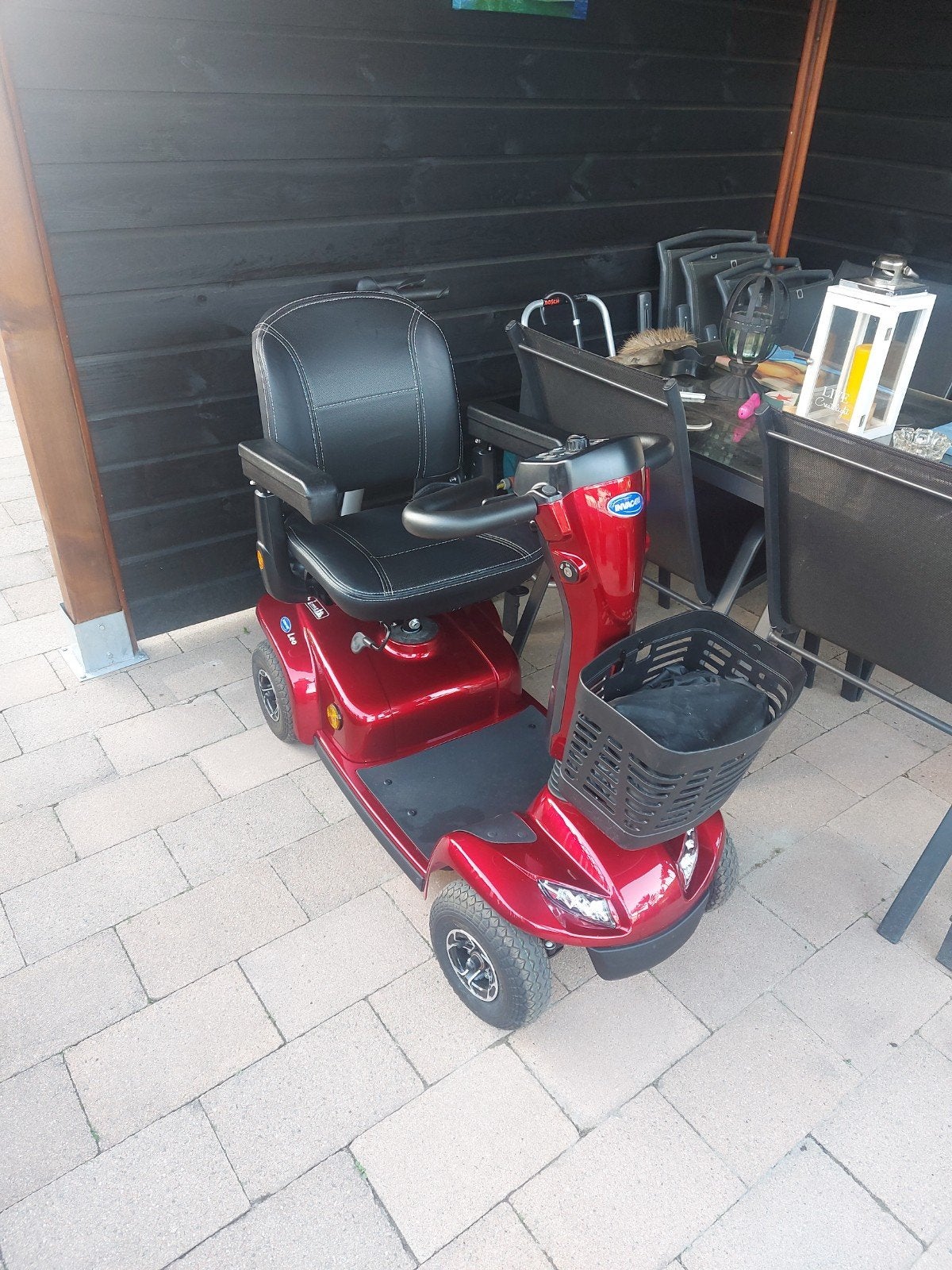 scootmobiel  leo, 10 km/u of minder, Zo goed als nieuw, 15 km of minder, Ophalen