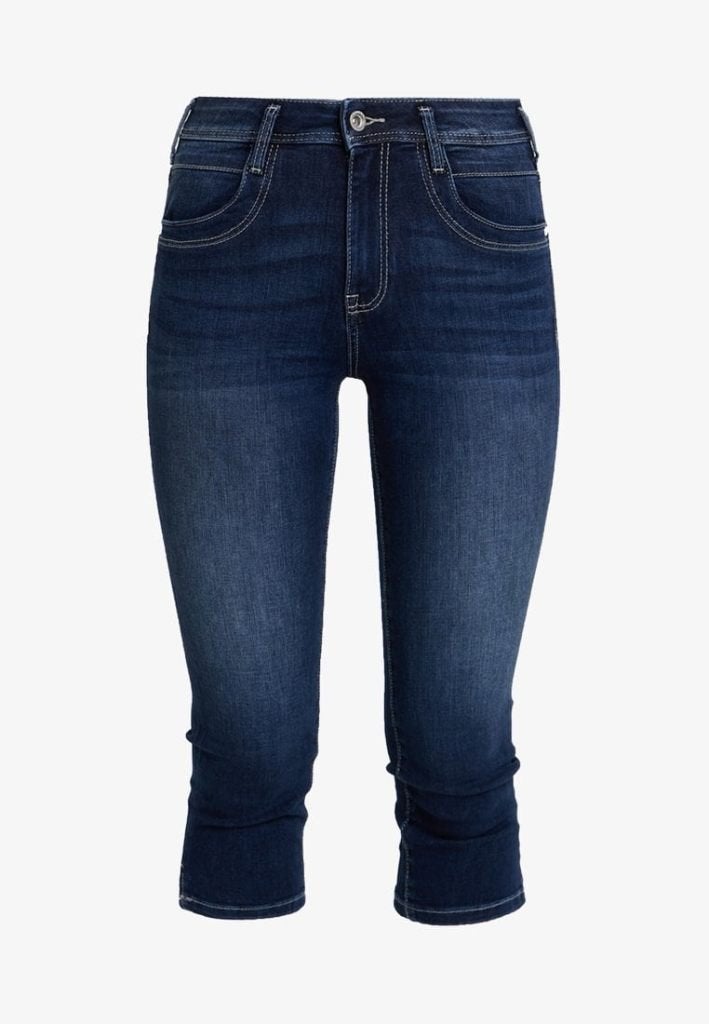 Dames capri jeans, Ophalen, Zo goed als nieuw, Blauw, W30 - W32 (confectie 38/40)