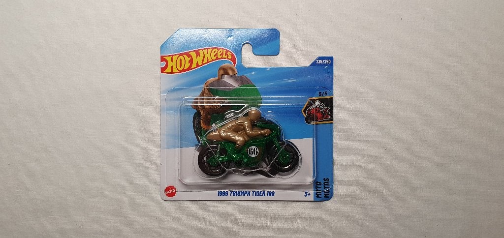 Hot Wheels regular Treasure Hunt 1966 Triumph Tiger 100, Hobby en Vrije tijd, Ophalen of Verzenden, Nieuw, Auto
