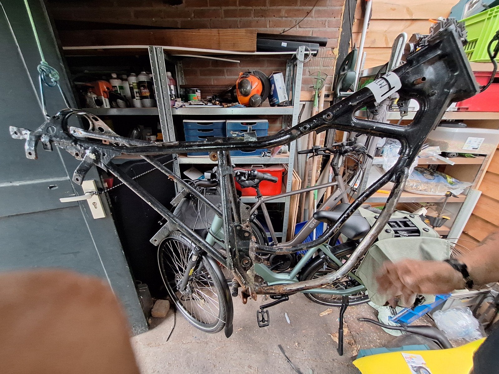 Honda mtx frame en blok, Ophalen, Gebruikt, Blok