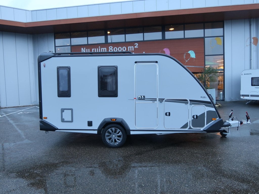 Knaus Sport Fun Black Edition 480 QL, Caravans en Kamperen, Tot en met 3, Schokbreker, 4 tot 5 meter, Knaus