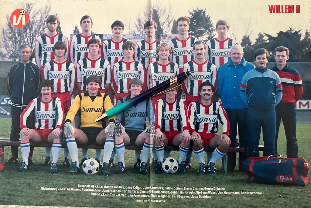 Posters Willem II Tilburg, Ophalen of Verzenden, A4 of kleiner, Sport