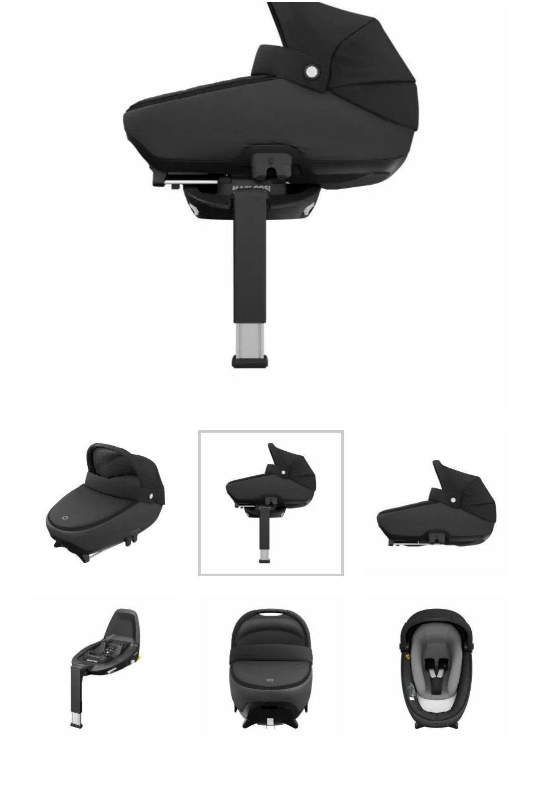Maxi cosi jade incl newborn insert + family fix te huur, Ophalen, Slaapstand, Zo goed als nieuw, Isofix