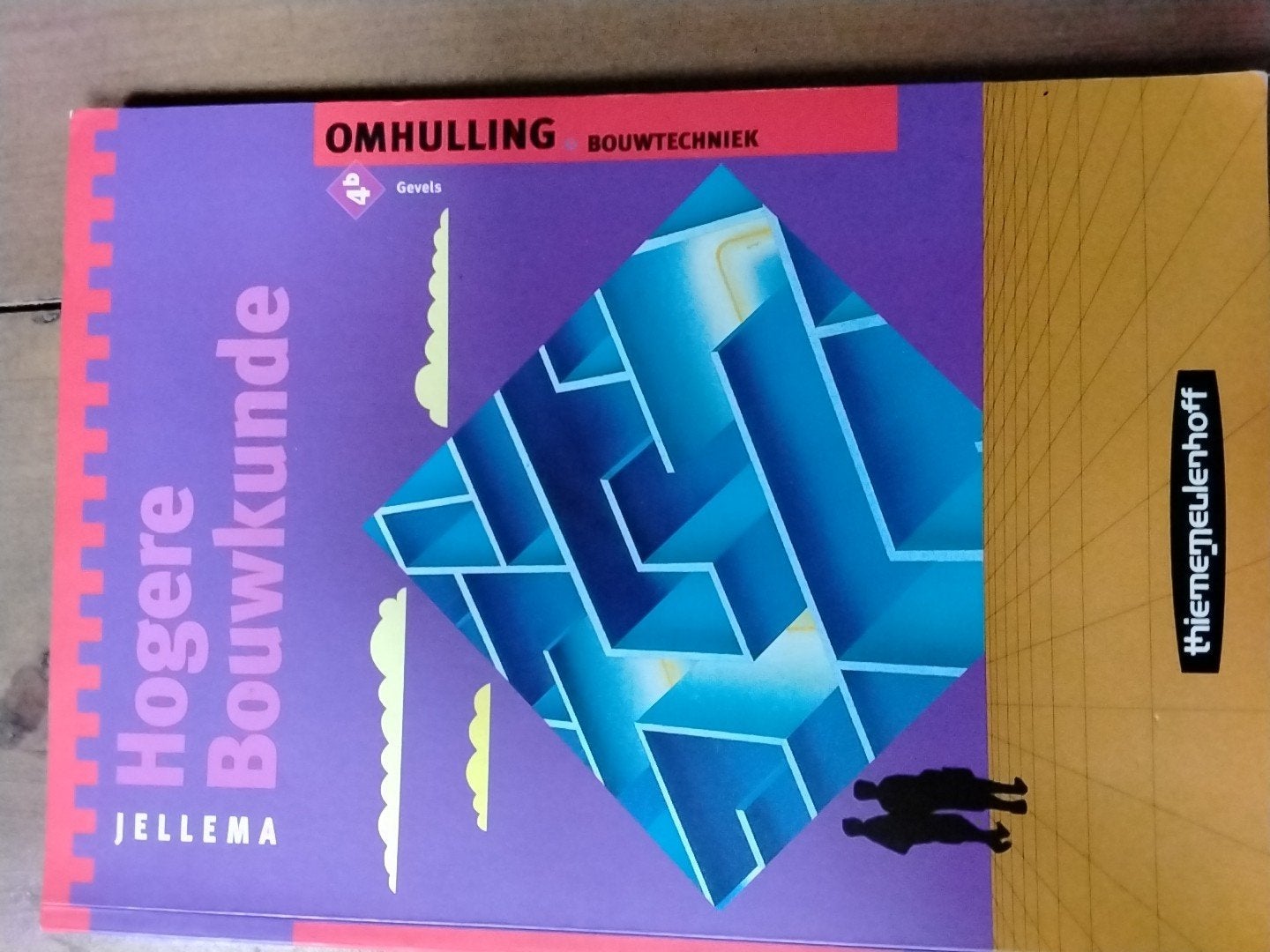 Hogere Bouwkunde: Omhulling Bouwtechniek - Jellema, Jellema, Zo goed als nieuw, Beta, HBO