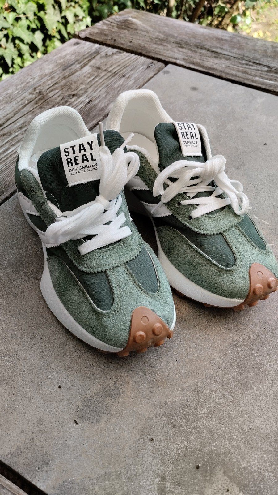 Sportieve groene sneakers - Chinese maat 40 (EU 37/38), Ophalen of Verzenden, Nieuw, Groen, Sneakers of Gympen