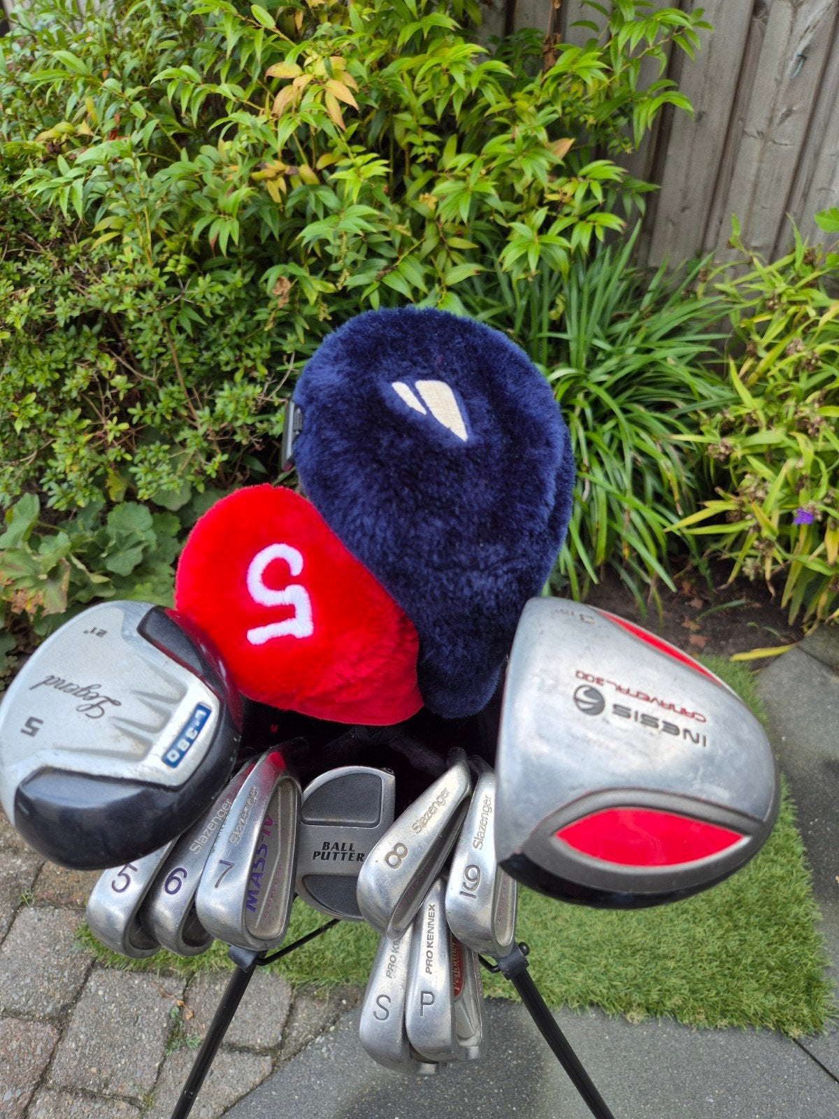 Slazenger dames golfset met gratis golftas, Sport en Fitness, Golf, Ophalen of Verzenden, Gebruikt, Set