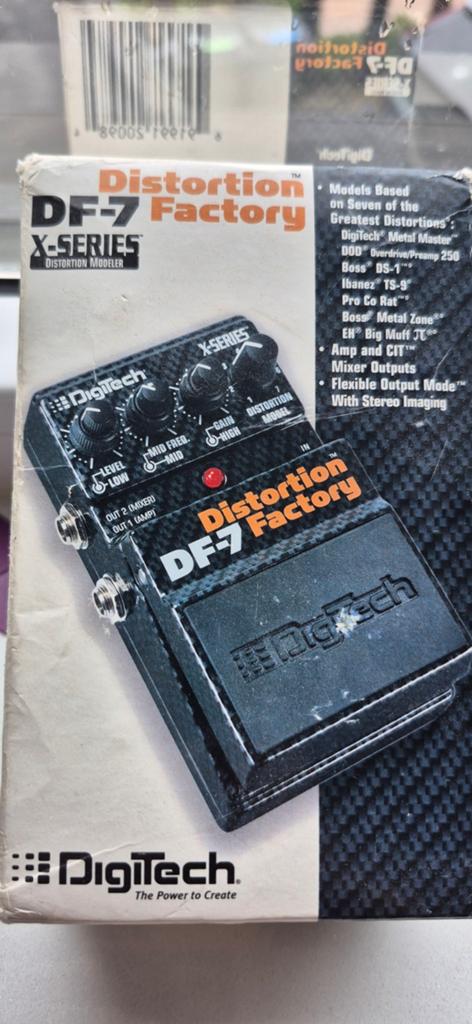 DigiTech DF-7 Distortion Factory –In Originele Doos, Muziek en Instrumenten, Effecten, Ophalen of Verzenden, Zo goed als nieuw