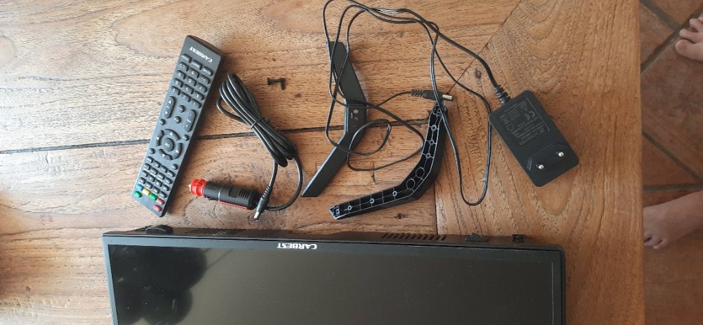 TV op 12 volt, 50 Hz, Zo goed als nieuw, Minder dan 40 cm, Ophalen