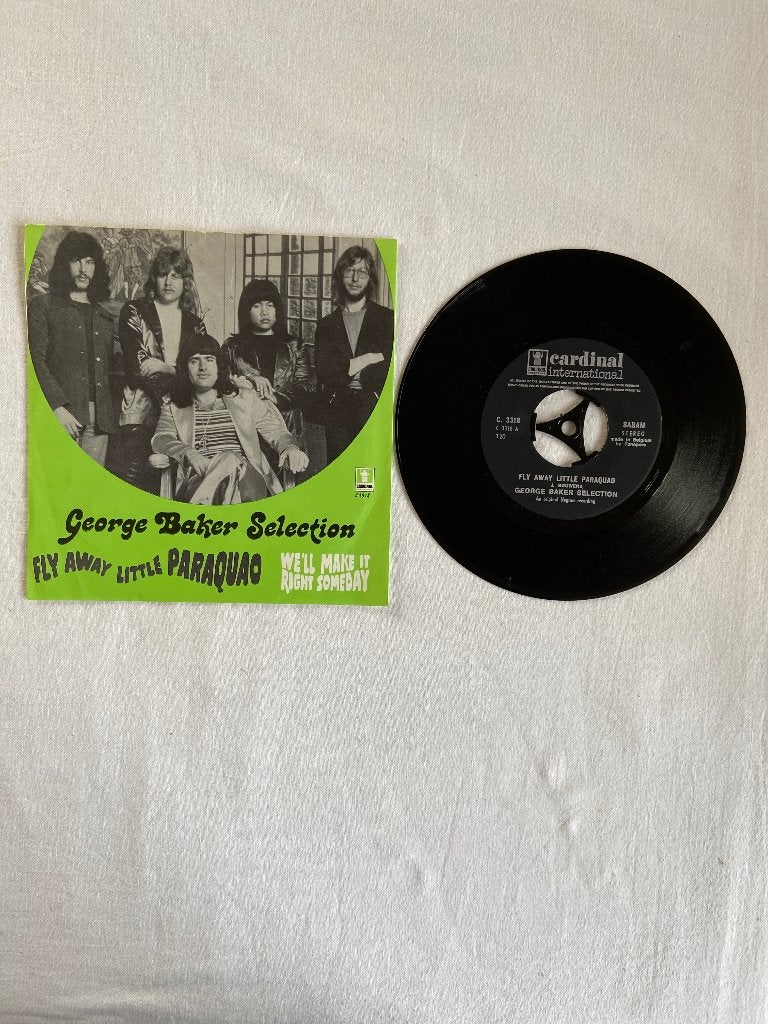 george baker selection. -  fly away little paraquao, Gebruikt, 7 inch, Ophalen of Verzenden, EP