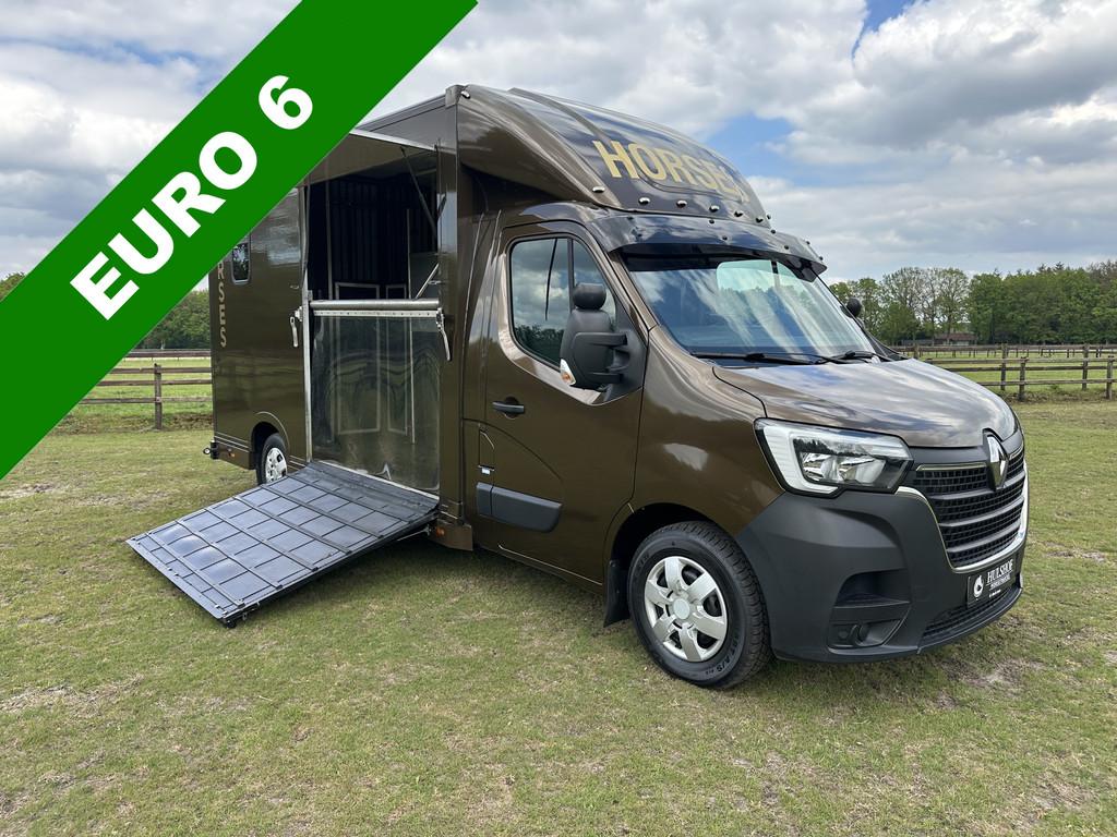 Renault Master 2-paards paardenvrachtwagen Automaat B-Rijbew, Dieren en Toebehoren, Gebruikt, Info@hulshof-trading.nl, Overige typen