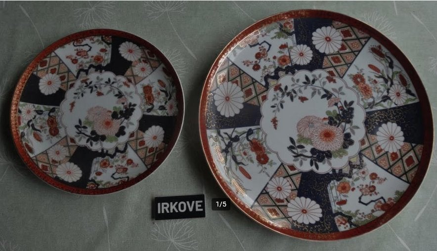 TWEE PRESENTEER BORDEN * Japans Porselein *, Verzenden