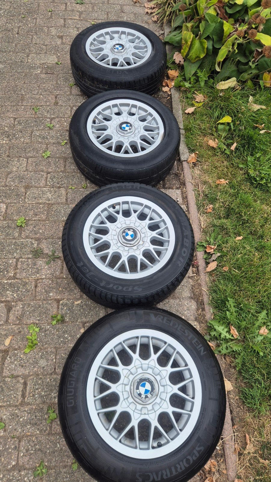 BMW BBS velgen 15 inch, Ophalen, Gebruikt