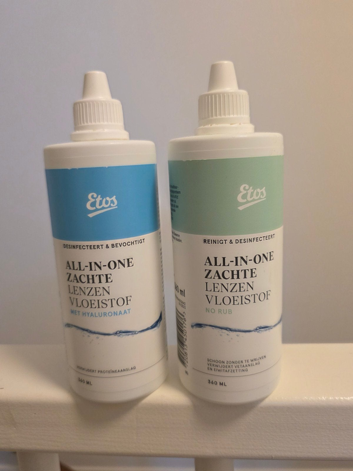 Etos All-in-One Zachte Lenzen Vloeistof (2x 360ml), Ophalen of Verzenden, Nieuw, Overige typen