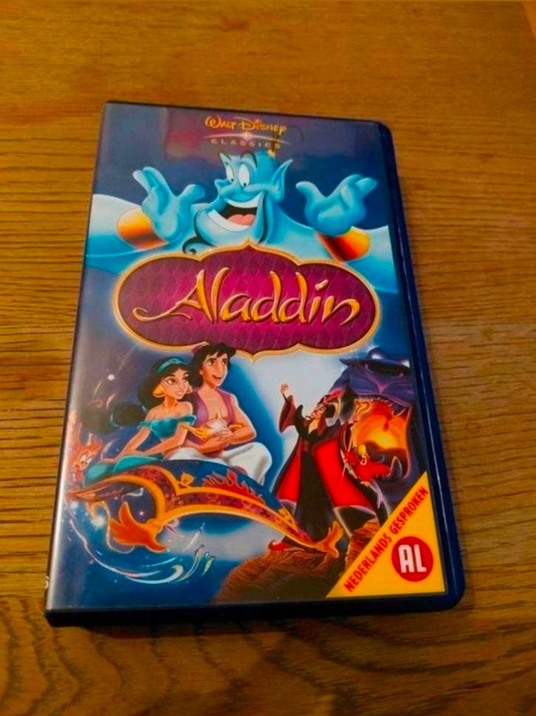Disney Classic Aladdin nieuwe uitgave videoband., Gebruikt, Tekenfilm, Alle leeftijden, Ophalen of Verzenden