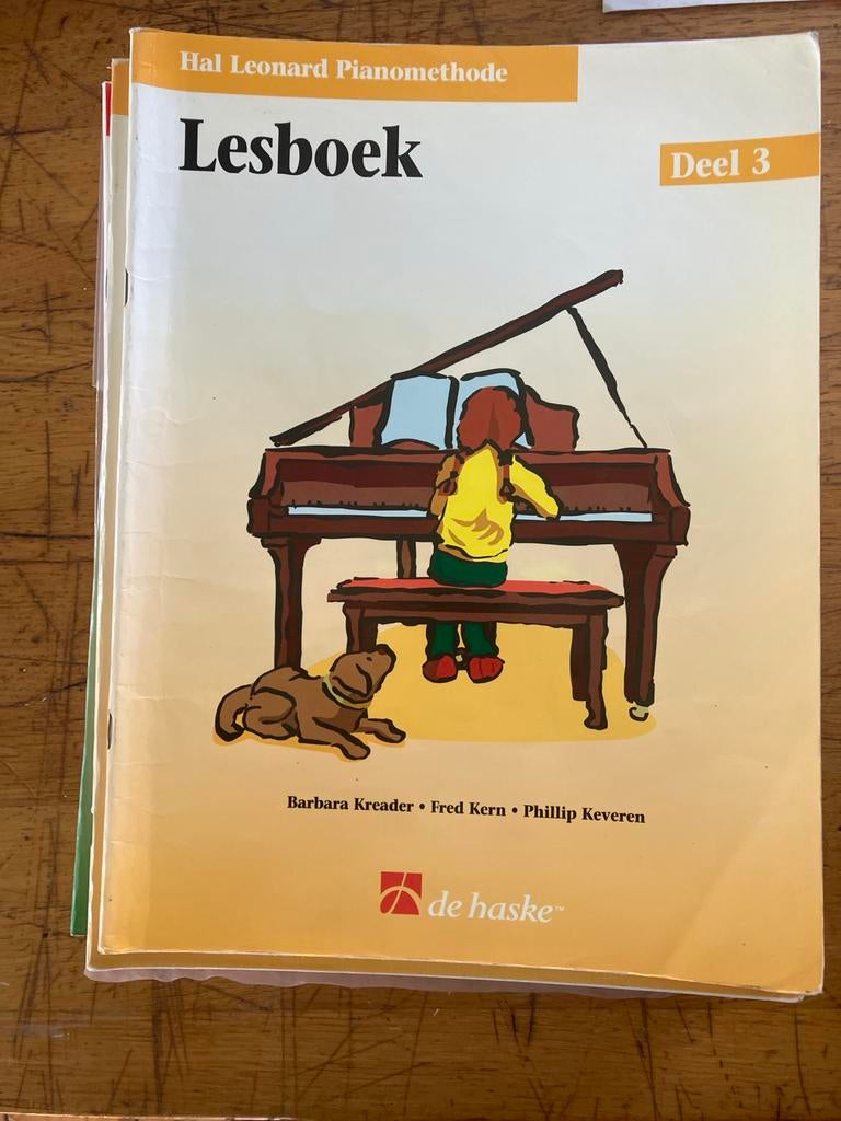 Hal Leonard Pianomethode Lesboek Deel 3, Muziek en Instrumenten, Gebruikt, Overige genres, Les of Cursus, Ophalen of Verzenden