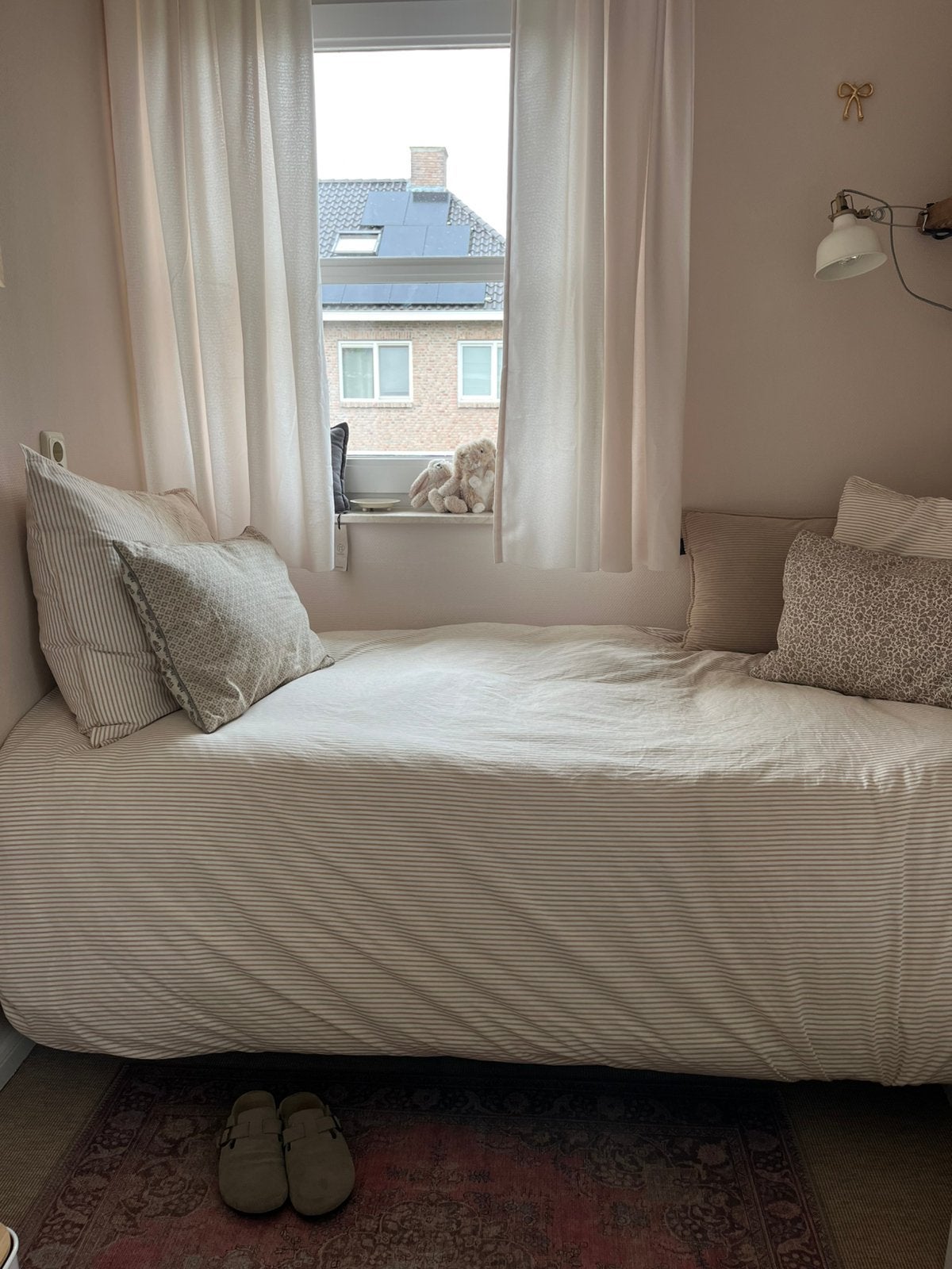 Boxspring 1 persoons, Ophalen of Verzenden, Zo goed als nieuw, Eenpersoons, 90 cm