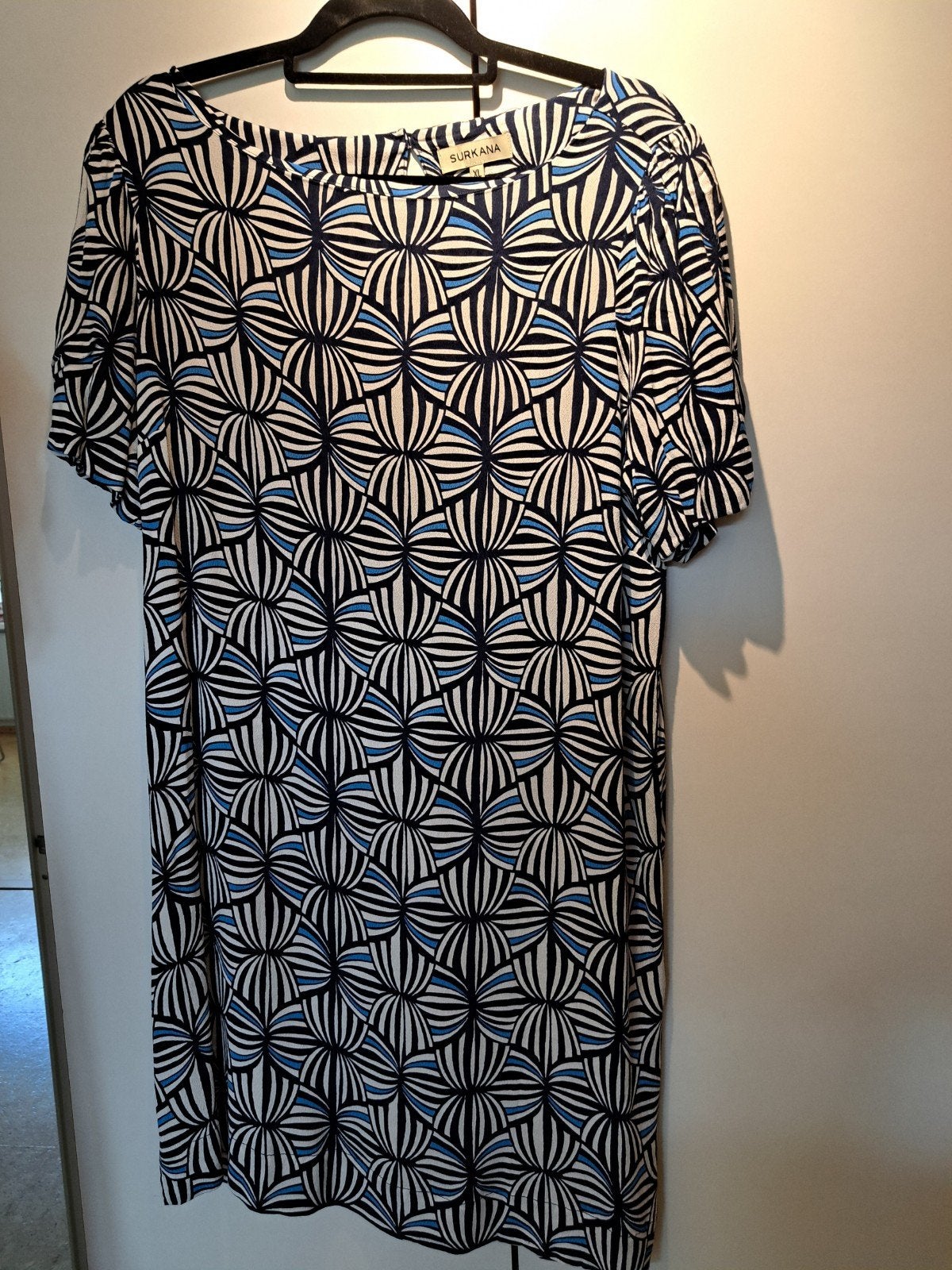 Surkana jurkje, maat XL. blauwtinten, Kleding | Dames, Blauw, Maat 46/48 (XL) of groter, Ophalen of Verzenden, Zo goed als nieuw