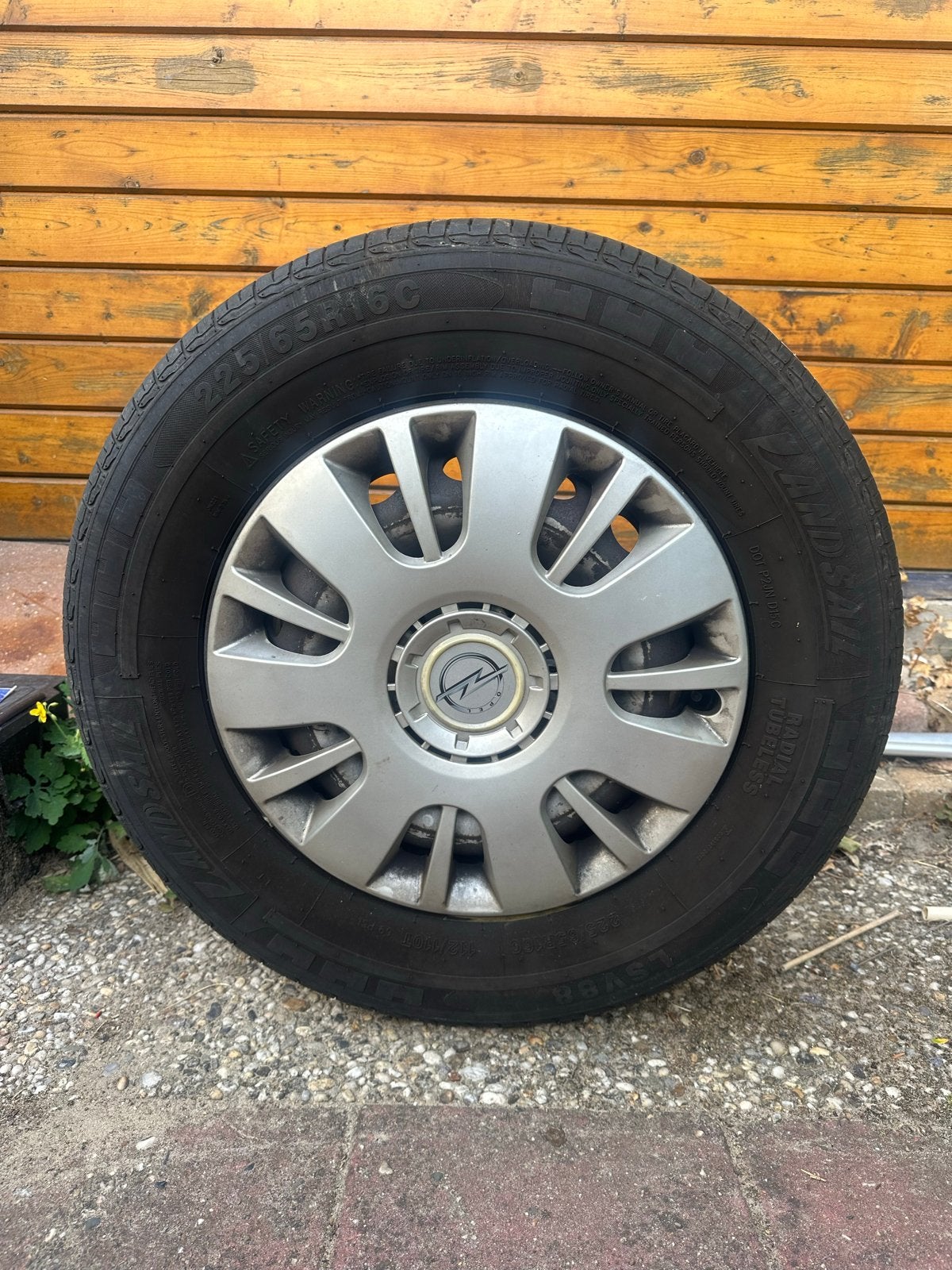 16inch Banden met 7mm profiel, Ophalen, Gebruikt