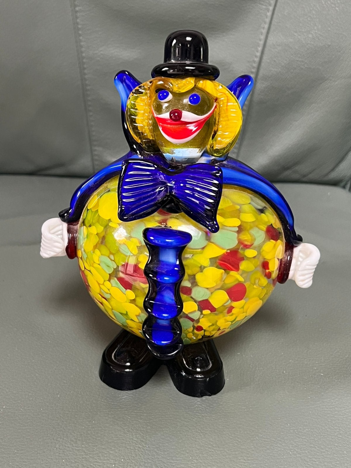 Mooie glazen clown, Ophalen of Verzenden