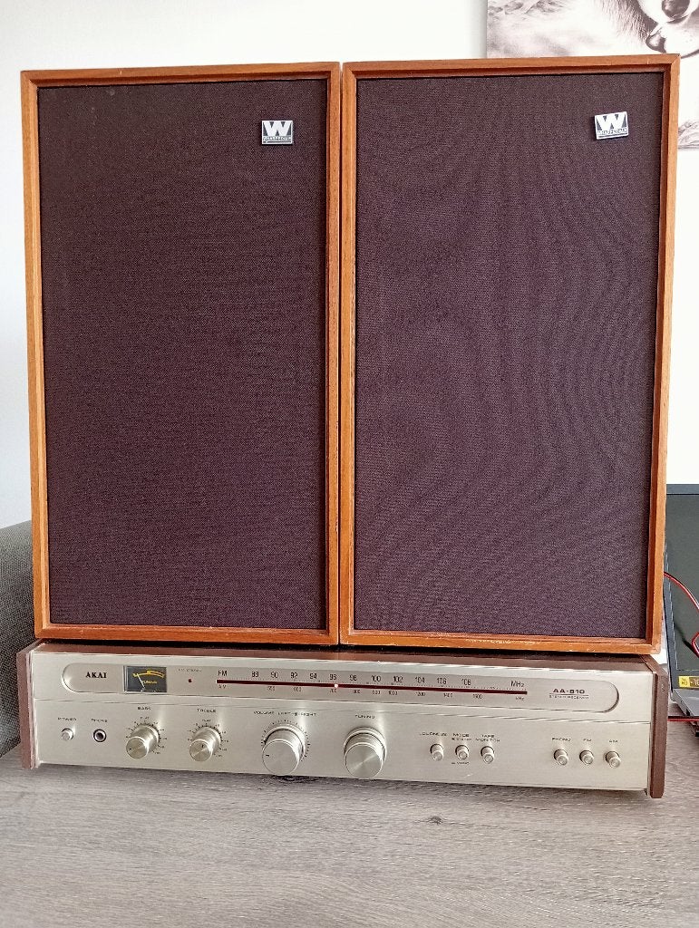 Akai analoge receiver AA-810, Gebruikt, Ophalen, Overige merken, Minder dan 60 watt