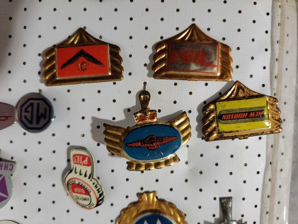 speldje MG Hudson Lagonda, Verzenden, Zo goed als nieuw, Overige onderwerpen, Speldje of Pin