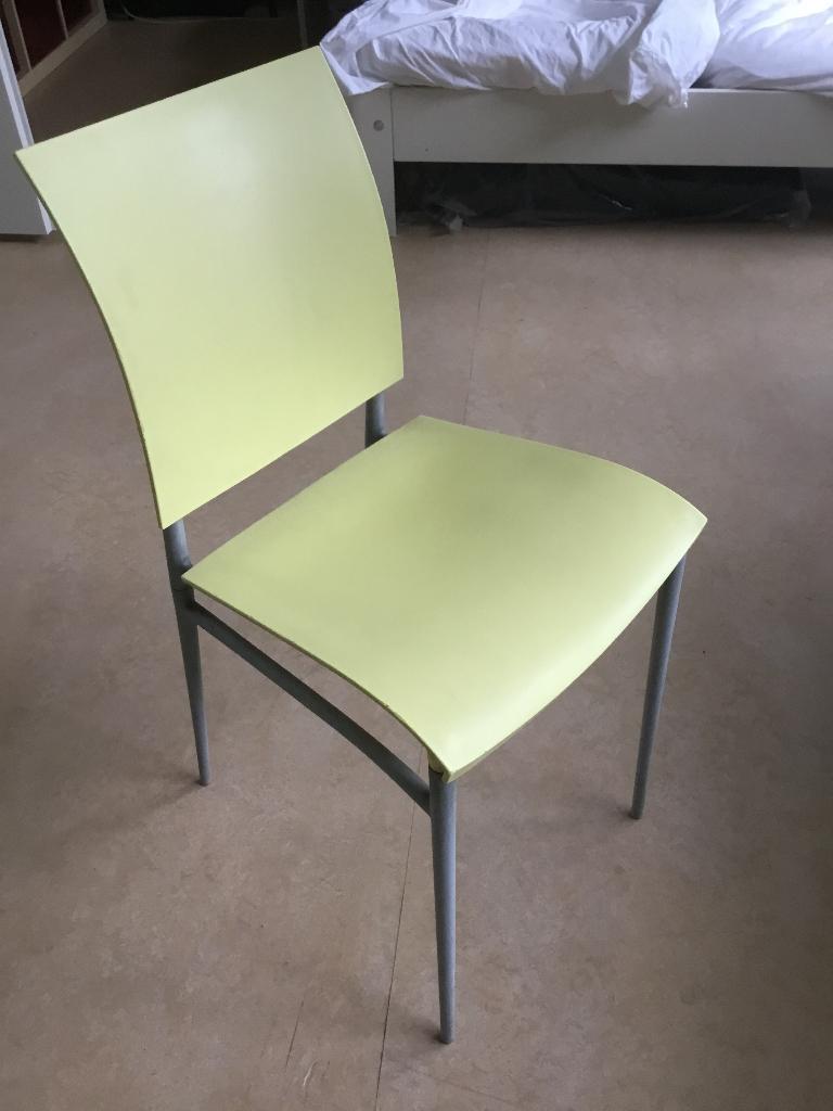 4 design eetkamerstoelen Miss Coco Philippe Starck, Ophalen, Modern design, Gebruikt, Overige kleuren