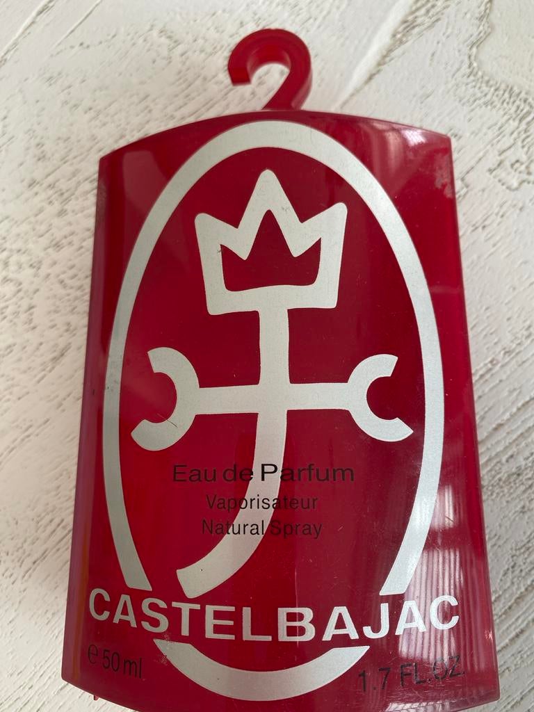 Vintage Castelbajac parfumfles met box (leeg), Ophalen of Verzenden, Gebruikt