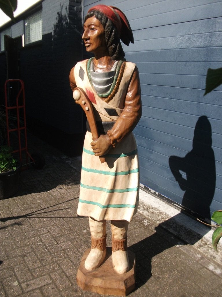 kunst, Gesneden, 220 cm, Indonesië, Meerkleurig