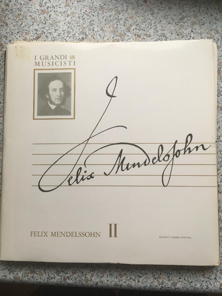 EP met werken van Mendelssohn, 10 inch, Inclusief binnenhoes, Ophalen of Verzenden, Romantiek
