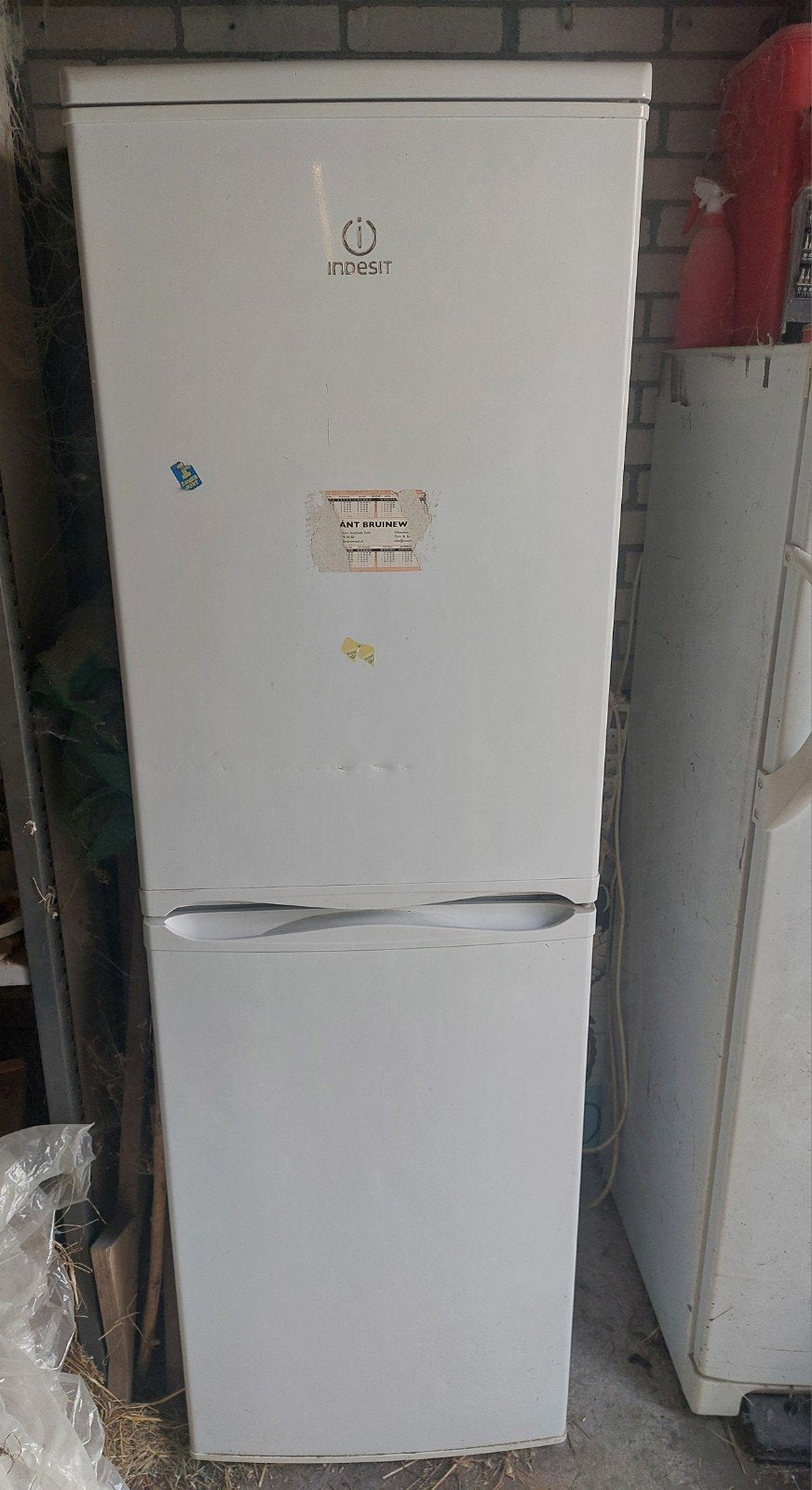 Combi koelkast-vriezer, Witgoed en Apparatuur, Koelkasten en IJskasten, Ophalen, Gebruikt, 200 liter of meer, Met aparte vriezer