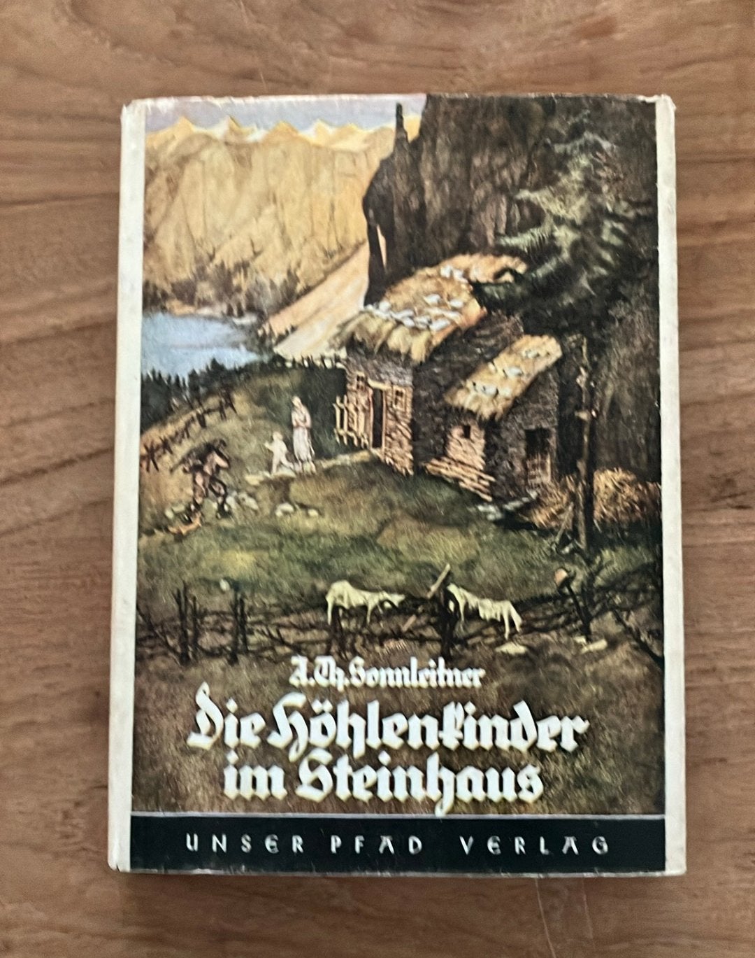A T Sonnleitner - Die Höhlenkinder im Steinhaus, Ophalen of Verzenden, Gelezen