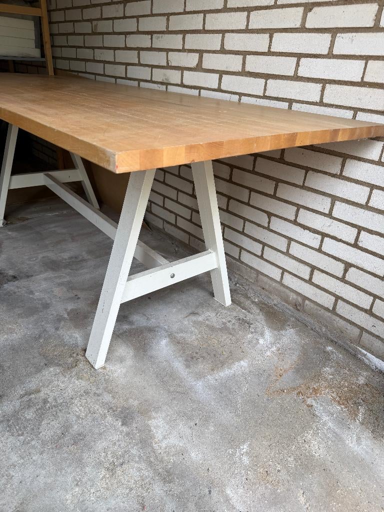 Ikea eettafel / bureau / werkbank, Ophalen, Gebruikt, 50 tot 100 cm, 150 tot 200 cm