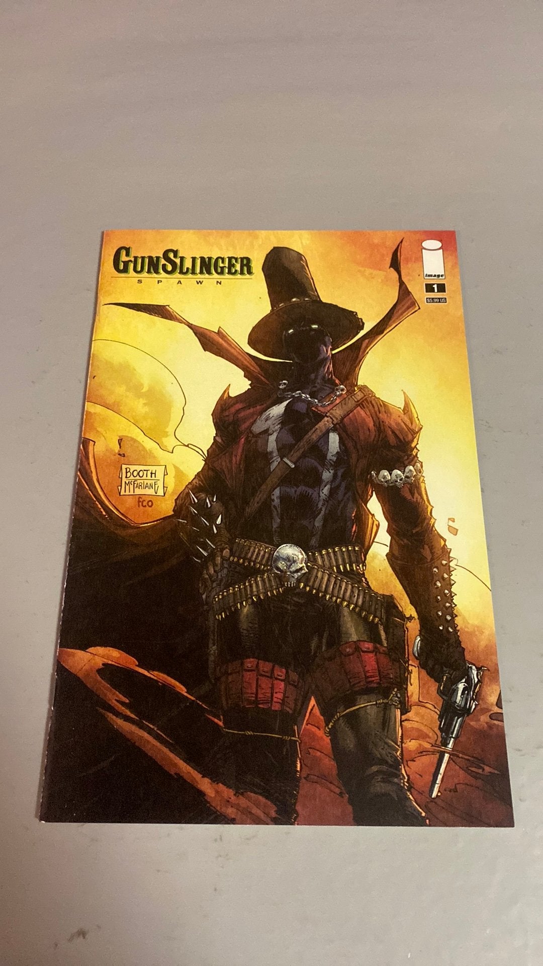 Gunslinger Spawn #1 Comic - Eerste uitgave, Boeken, Eén comic, Ophalen of Verzenden, Zo goed als nieuw, Amerika