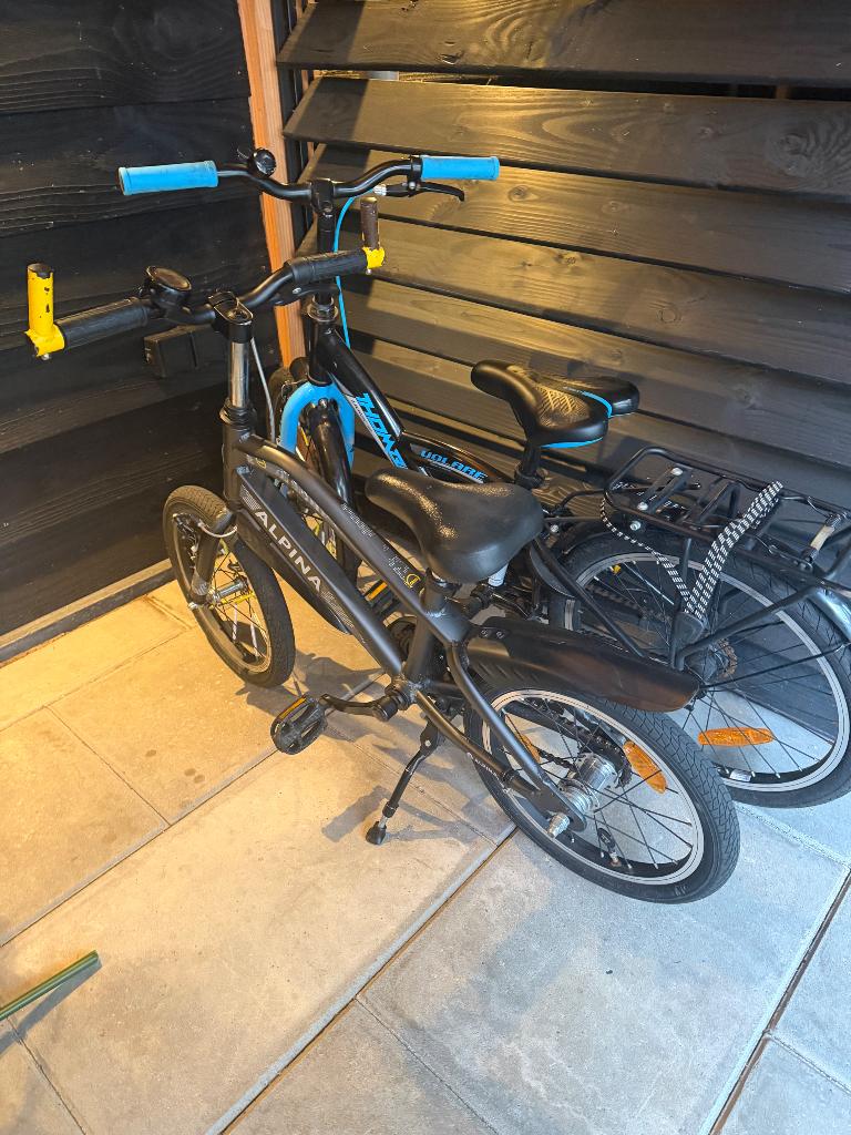 Kinder fietsen, Fietsen en Brommers, Ophalen, Gebruikt, 16 tot 20 inch