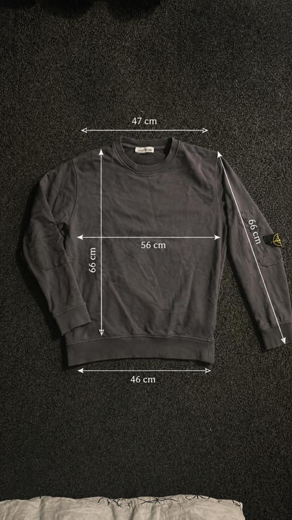 Stone Island trui XS donkergrijs, Ophalen of Verzenden, Gedragen, Maat 46 (S) of kleiner, Grijs