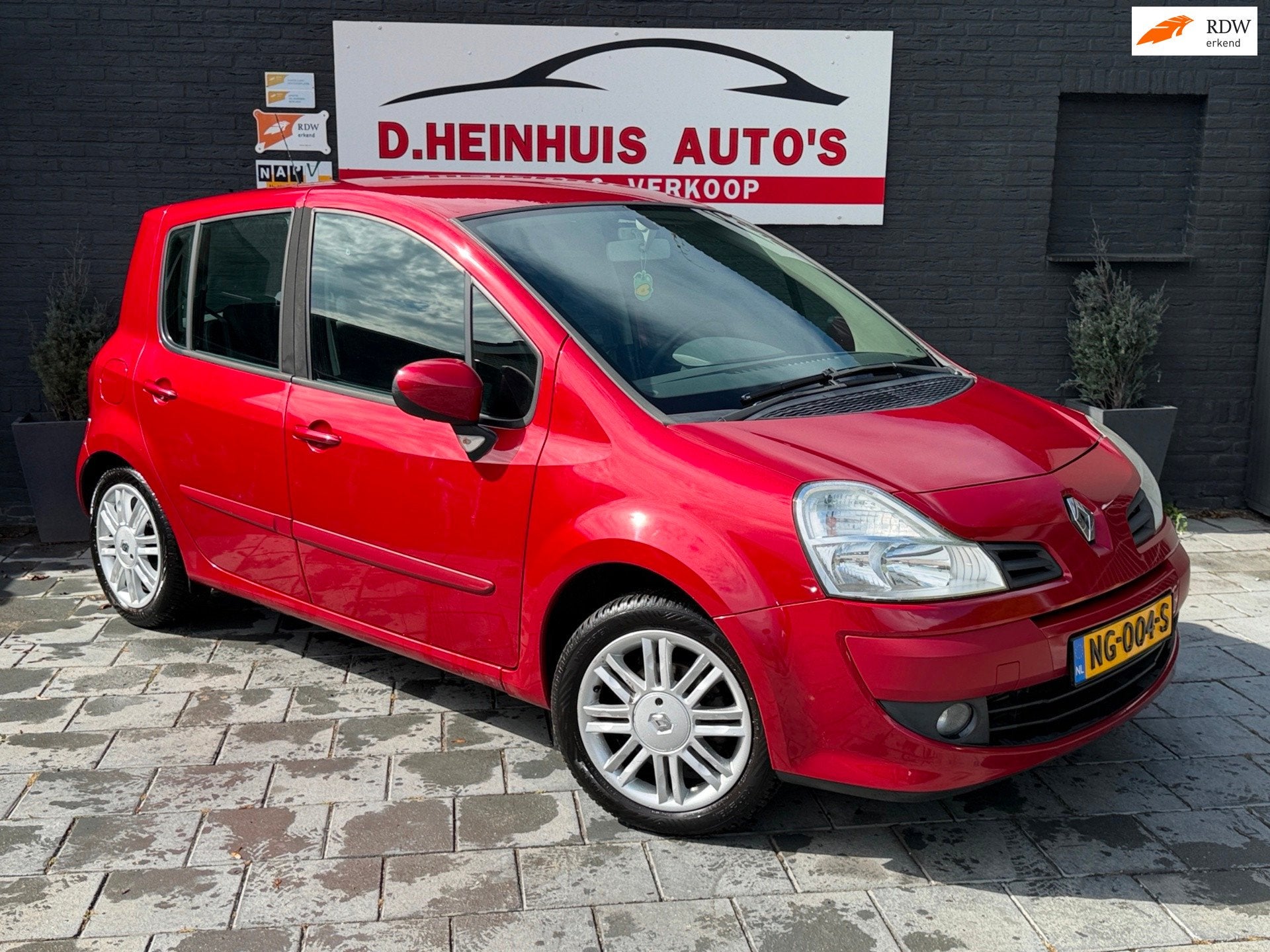 Renault Modus 1.2 Dynamique |MOOIE FRISSE AUTO|, Voorwielaandrijving, Euro 5, Gebruikt, Zwart