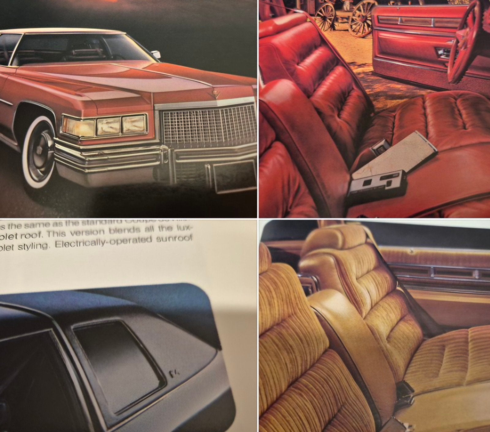 1975 dikke Cadillac folder coupés cabriolet sedan limo izgst, Ophalen of Verzenden, Zo goed als nieuw, Overige merken