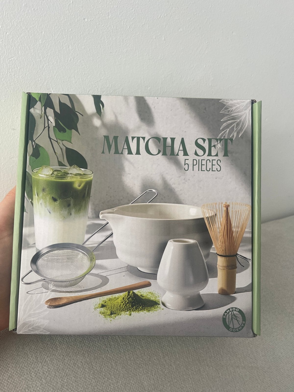 Nieuw Matcha Set 5 Delig - Perfect voor Thee Liefhebbers, Overige typen, Nieuw, Ophalen of Verzenden, Wit