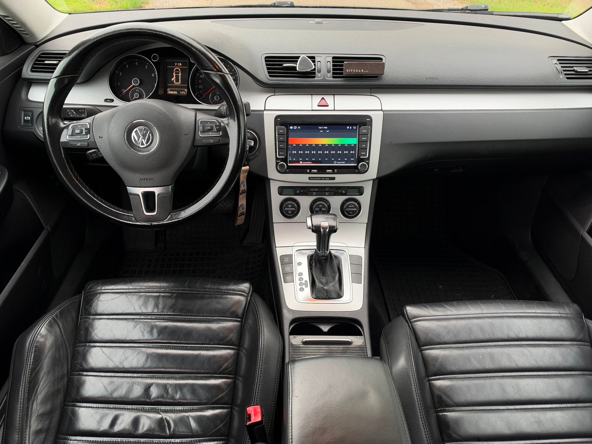 Volkswagen Passat Variant 1.4 TSI Trendline EcoFuel CNG AUT, Auto's, Euro 5, 15 km/l, Gebruikt, Zwart